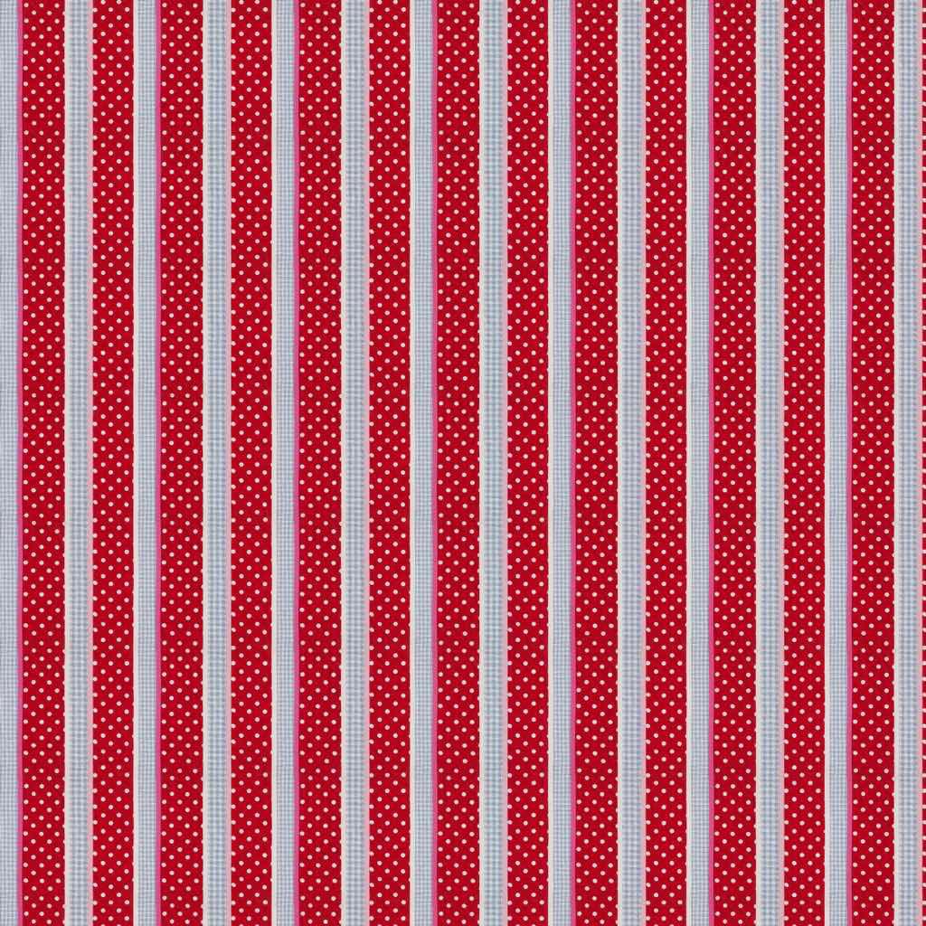 Mit einem modernen Mustermix aus Streifen und Punkten begeistert der Cretonne ESPORLES. Der natürliche Baumwoll-Artikel sorgt mit seinem farbenfrohen Dessin für ein heiteres Ambiente in vier frischen Farbkompositionen.