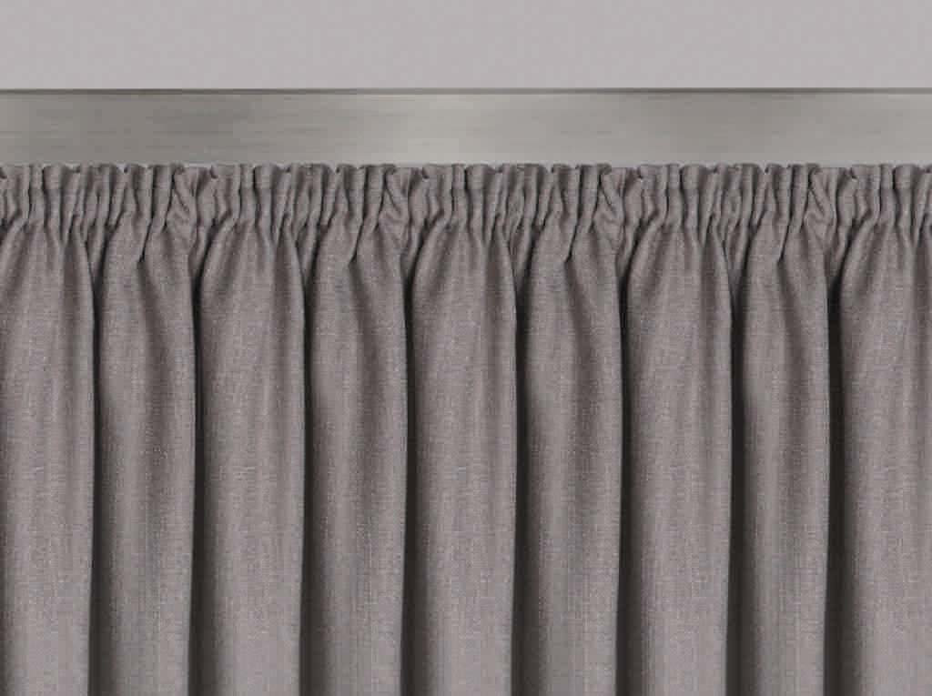 Verwendbar für Schienen und Stangen, auch mit Innenlauf, für leichte oder transparente Stoffe bis mittelschwere Dekostoffe, mit und ohne Rapport, individuelle Zugaben möglich, ideal für bewegliche Dekorationen, gut geeignet für kleine Fenster. 